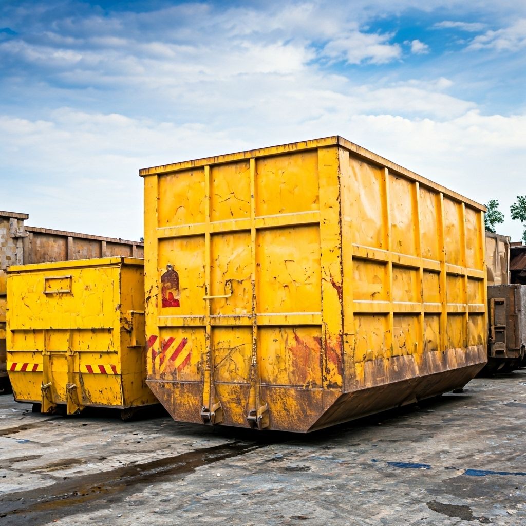 Industrial Waste Container
